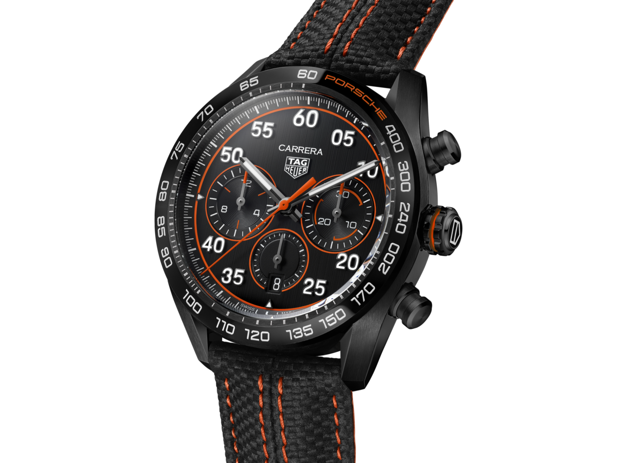 TAG Heuer Chronograph x Porsche Orange Racing